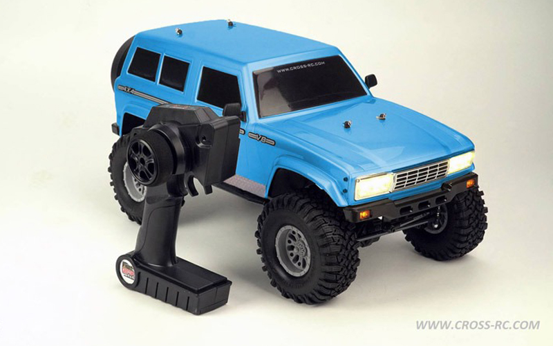 Cross-RC 1/10 Demon FR4 Crawler Kit (Blue)